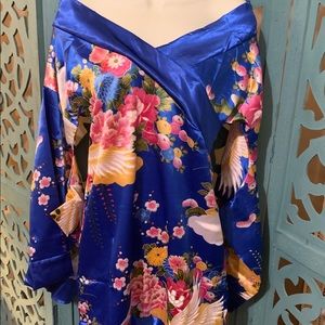 Floral Satin Nightgown/Dress